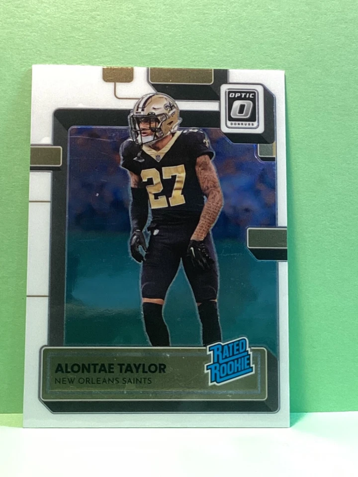Alonte Taylor 2022 optic football rated rookie card - Image 1 of 1