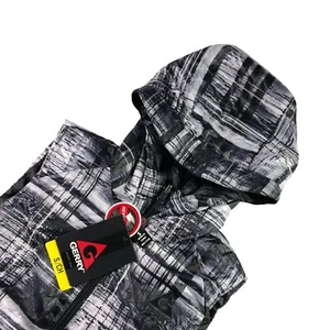 NEW Gerry Men's Reversible Hooded Puffer Vest Black/White • Small - Picture 1 of 7