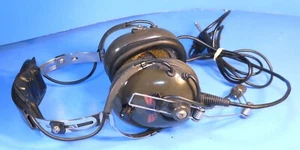 AVCOMM Model AC-800 AVATION HEADSET VG+COSMETICS & WORKING - Zdjęcie 1 z 6