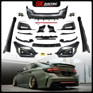 Unpainted Front Bumper Surround Cover Lip Body Kits Fits Honda Accord 10th 18-21 - Picture 1 of 58