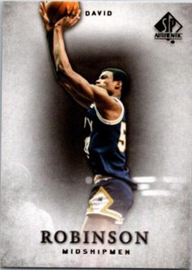 DAVID ROBINSON 2012-13 SP Authentic #5 (MAX SHIP)*