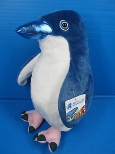 Adventure Newport Aquariums Blue Fairy Penguin 12" Plush w/Tag Realistic Stuffed - Picture 1 of 7