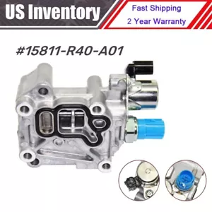 Variable Timing Solenoid Valve 15811-R40-A01 For 2008-2012 Honda Accord 2.4L - Foto 1 di 7