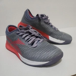 Reebok Mujer Talla 7 CrosFit Zapatillas de running gris Entrenador atlético Zapatilla - Imagen 1 de 9