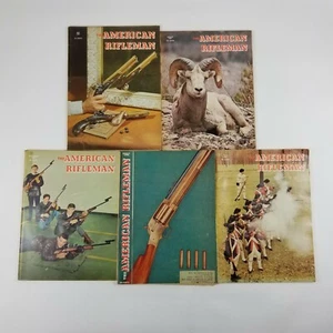 Vintage American Rifleman Magazine 1955 and 1967 Lot of 5 - Picture 1 of 8