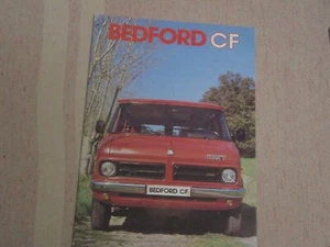 Bedford CF van truck bus catalog brochure 1980 Italian Roma - Picture 1 of 10
