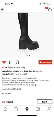 Windsor Smith Calcetín Botas hasta la Rodilla Foto 1 de 4