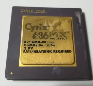 CPU CIRIX686 MX 66 MHZ-PR2-GEKF7731G OTTIME CONDIZIONI RIMANENZA IFFICINA 1997 - Foto 1 di 2