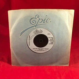 SHAKIN' STEVENS Give Me Your Heart Tonight 1982 UK 7" vinyl single 45 record B - Picture 1 of 2