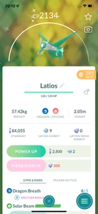 Pokemon Shiny Latios! Angemeldet oder Abgemeldet! 30 Tage Freundschaft!! Go - Bild 1 von 1