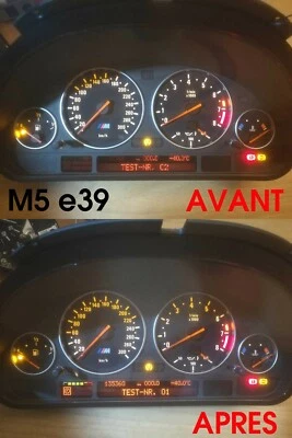 BMW 5 Series e39 Meter Display Repair - Image 1 of 4