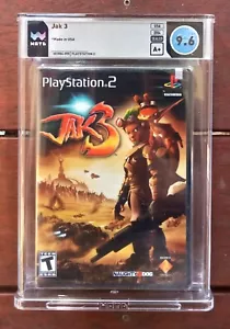 Jak & Daxter 3 PS2 SEALED 2004 WATA Graded 9.6 A+ US Print! - Picture 1 of 2