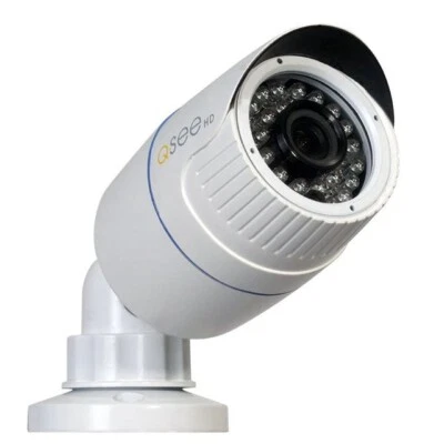 Q-See 5MP IP Series HD POE Network Bullet CCTV Security Camera QCN8099B White - Image 1 of 4