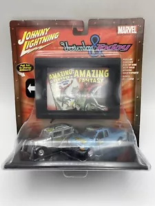 Johnny Lightning Spiderman Yesterday And Today With Changing Billboard 1/64  - Picture 1 of 6