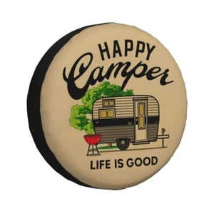 15 Inch Spare Tire Cover Fit for Trailers RV SUV Off-Road Vehicle Camper Trucks - Picture 1 of 8