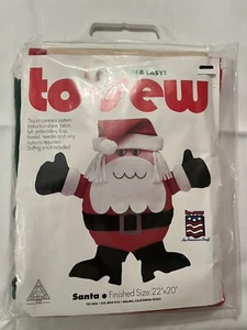 To-Sew Felt Sewing Kit - Santa - Vintage 1994 - Pillow - Picture 1 of 4
