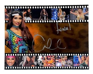 WWE CARMELLA SIGNED 8X10 AUTOGRAPHED WRESTLING PHOTO WITH PROOF 2 VERY RARE - Picture 1 of 2