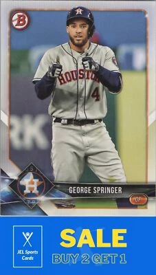 2018 Bowman #14 George Springer - Image 1 of 2