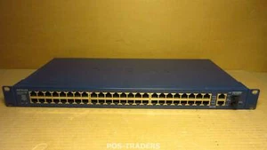 NETGEAR FS750T2 ProSafe 48-Port Layer 2 Switch W/ 2x Combo Gigabit/SFP Uplinks - Picture 1 of 3