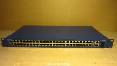 NETGEAR FS750T2 ProSafe 48-Port Layer 2 Switch W/ 2x Combo Gigabit/SFP Uplinks - Image 1 of 3