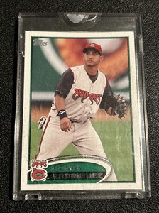Topps Vault One Of One Blank Back Henry Rodriguez Carolina Mud Cats Mint