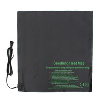 52X52cm 45W Waterproof Square Seedling Heat Mat Plant Seed Germination 220V 110V