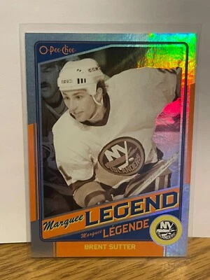 2012-13 O-Pee-Chee RAINBOW FOIL Brent Sutter New York Islanders #529 - Image 1 of 2