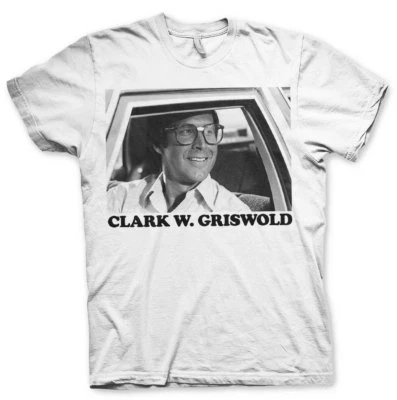 Clark W. Griswold Vacation Chevy Chase Griswolds Männer Men T-Shirt Weiss White