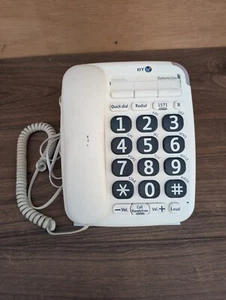 BT Big Button 200 Telefono con cavo - Bianco - Foto 1 di 6