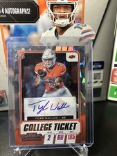 2021 Contenders Draft Picks Football Tylan Wallace Auto Cracked Ice /23 Ravens