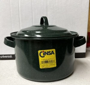 New - Dutch Oven w/Lid 4qt Green - Picture 1 of 5