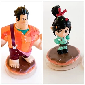 Disney Infinity Wreck It Ralph 3 Stück - Ralph Vanellope und 1 Power Disc - Bild 1 von 12