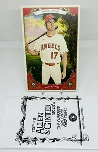 2023 Topps Allen & Ginter Box Topper SHOHEI OHTANI Boxloader LA Angels - Picture 1 of 2