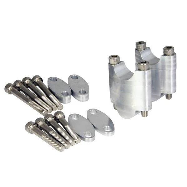 Kit spessori per alzare il manubrio a sezione variabile da 28,6 mm riser - Immagine 1 di 1