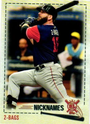 2019 Topps Big League #PW-22 Mitch Moreland Players' Weekend Nicknames - Image 1 of 2