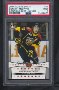 CONNOR MCDAVID CANADA'S BEST ITG CHL ROOKIE /500 PSA 9 MINT ONLY 4 HIGHER - Picture 1 of 1