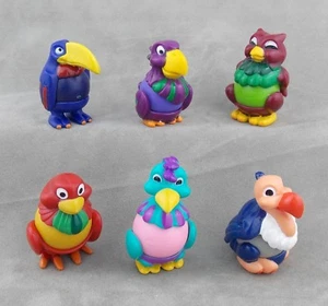 Huevo sorpresa figuras bola de colores pájaros 1995 selección UeEi - Imagen 1 de 7