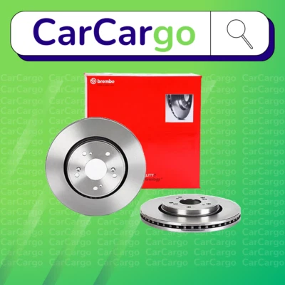 Par de discos de freno delanteros ventilados Brembo Honda CR-V 2.0 i-VTEC 4x4 2006-2012 293 mm Foto 1 de 4