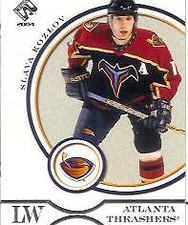 2003-04 (THRASHERS) Private Stock Reserve Retail #6 Slava Kozlov