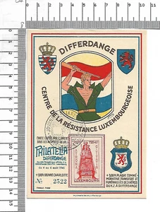 FDC 4.6.1945 Nuestra Señora de Luxemburgo Resistencia Differdange Luxemburgoise; 61437 - Imagen 1 de 2