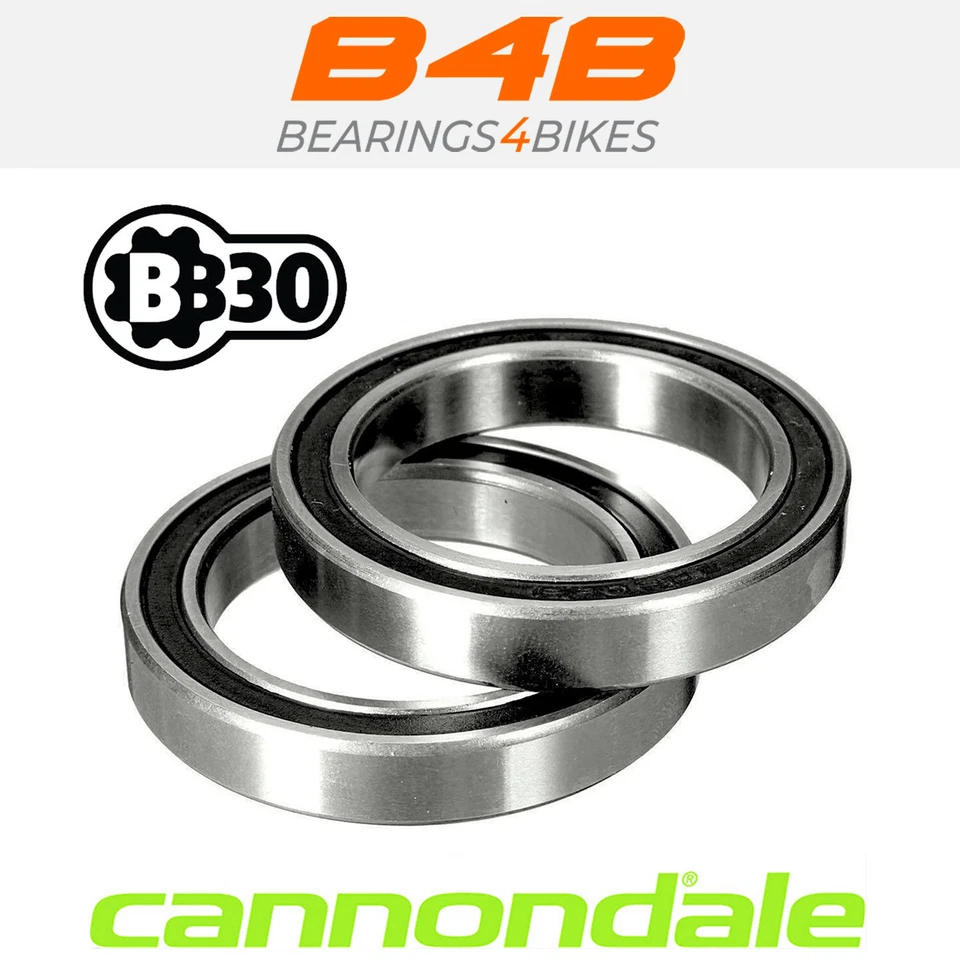 Soporte inferior Cannondale BB30 PF30 • Rodamientos de calidad superior • Rodamientos RS • Par Foto 1 de 1