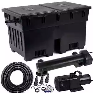 EBO Teichfilter Komplettset BIO 100 mit 36 W UVC und Pumpe für Teiche bis 16m³ - Bild 1 von 7