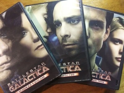 Battlestar Galactica, season 2.0, widescreen, 3-disc (2005 DVD) - Image 1 of 4