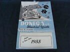 Calendario Macchine Agricole Donega' Torino 1955 Fiat Piccola Trattori Tractor