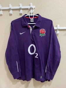 England 2011/12 Away Rugby Union Trikot Nike Langarm Größe M - Bild 1 von 10