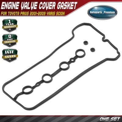 Juego de juntas de cubierta de válvula de motor para Toyota Prius 2001-2009 Yaris Scion xB L4 1,5 L Foto 1 de 4