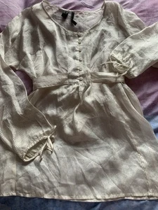 Ladies Mango Silk Top Size S Free Postage! - Picture 1 of 8