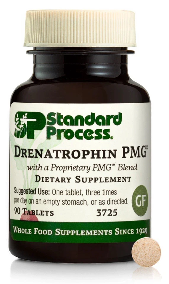 Standard Process Drenatrophin PMG 90 tabs.  Exp. 12/27. Fast/Fresh - Image 1 of 1