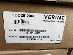 VERINT EdgeVR 80 Surveillance DVR Spare HDD Hard Drive Kit HDD25-2000 NEW (1H37) - Picture 1 of 1