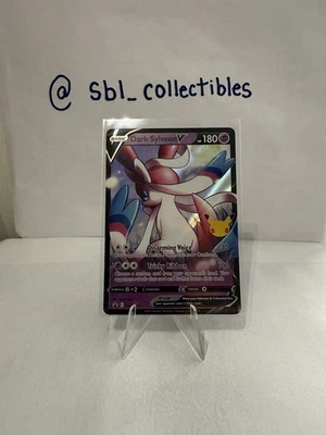 Dark Sylveon V SWSH134 SWSH: Sword & Shield Promo Cards Holo - Image 1 of 2